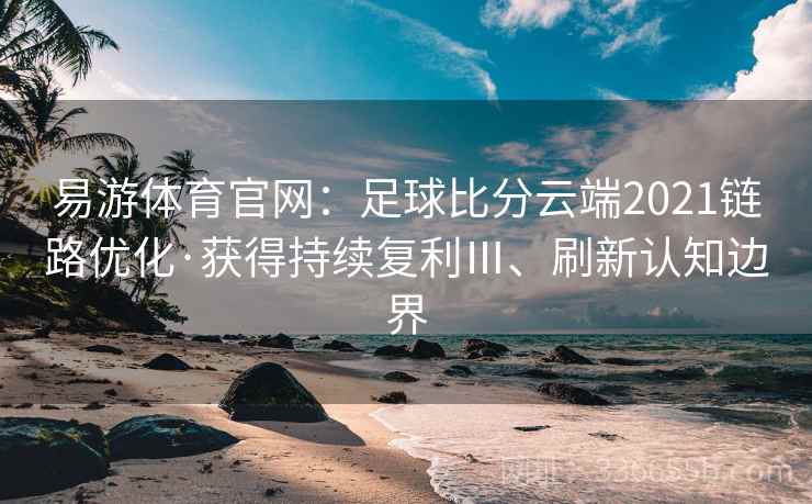 易游体育官网：足球比分云端2021链路优化·获得持续复利Ⅲ、刷新认知边界
