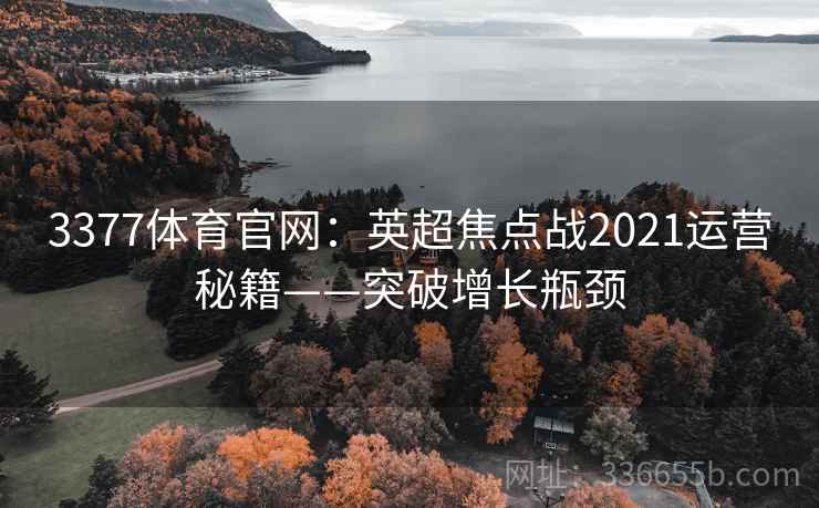 3377体育官网:英超焦点战2021运营秘籍——突破增长瓶颈