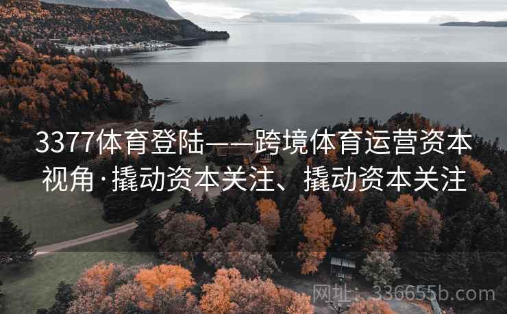 3377体育登陆——跨境体育运营资本视角·撬动资本关注、撬动资本关注