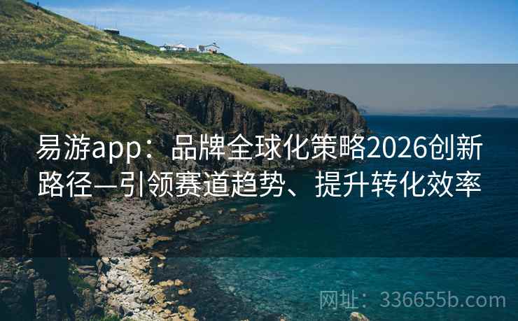 易游app:品牌全球化策略2026创新路径—引领赛道趋势、提升转化效率